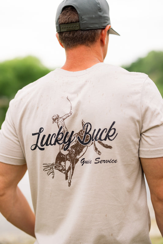 Heather Tan Lucky Buck Shirt