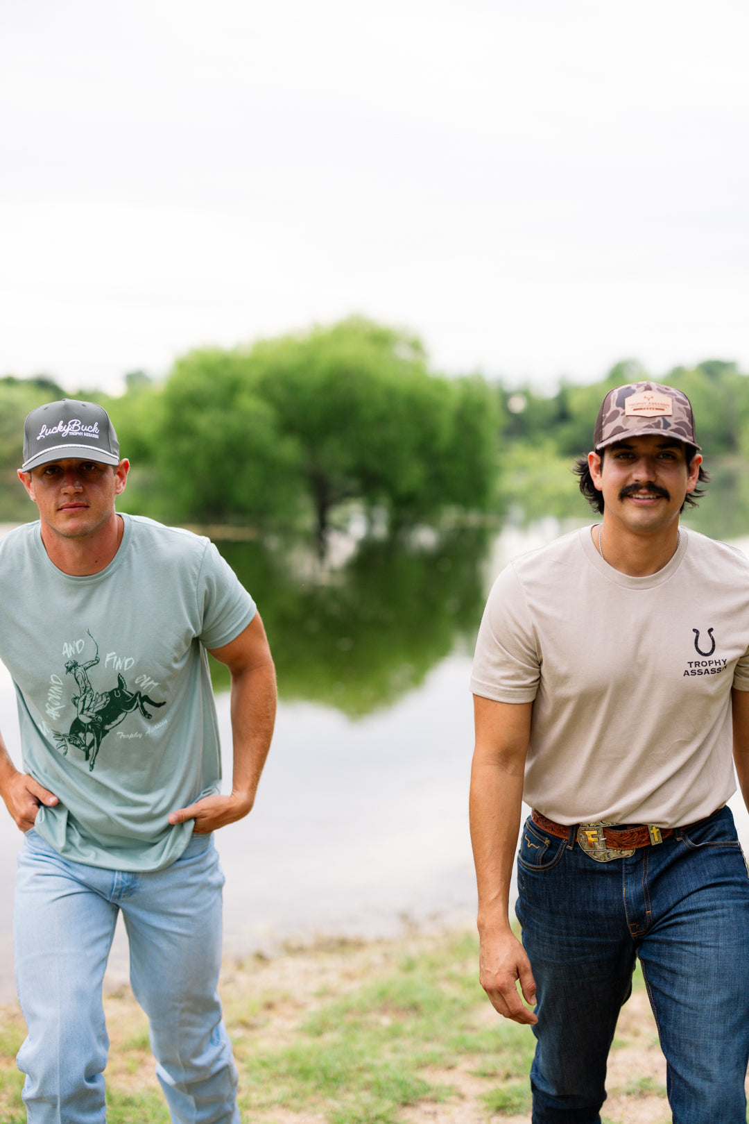 Stonewash Blue Buck Around & Find Out Shirt