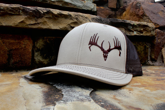 Khaki & Coffee Buck Cap