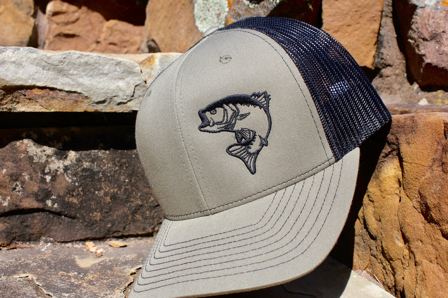 Loden & Black Bass Cap