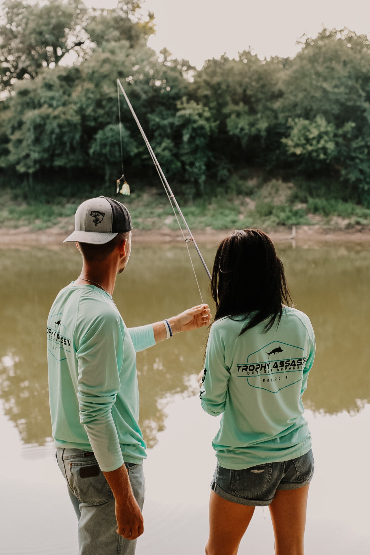 Seafoam Fishing Shirt