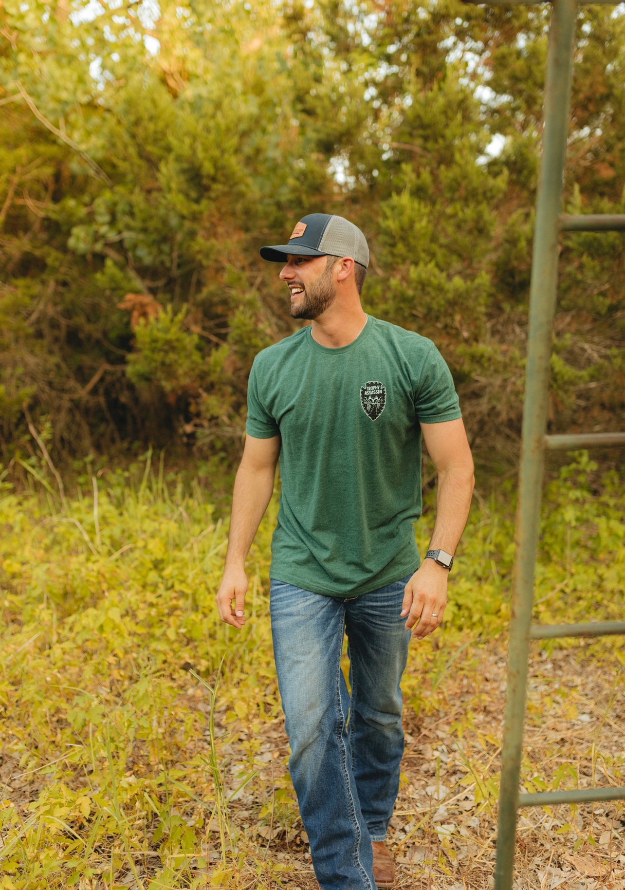 Heather Green Arrowhead Shirt