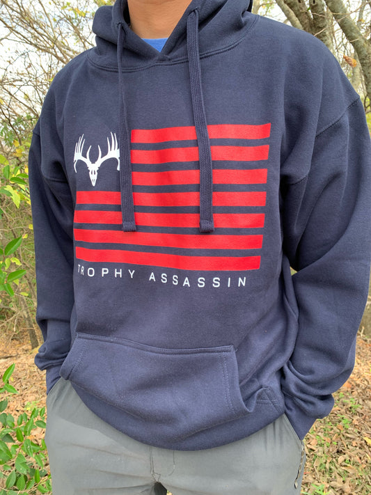 Navy American Hoodie